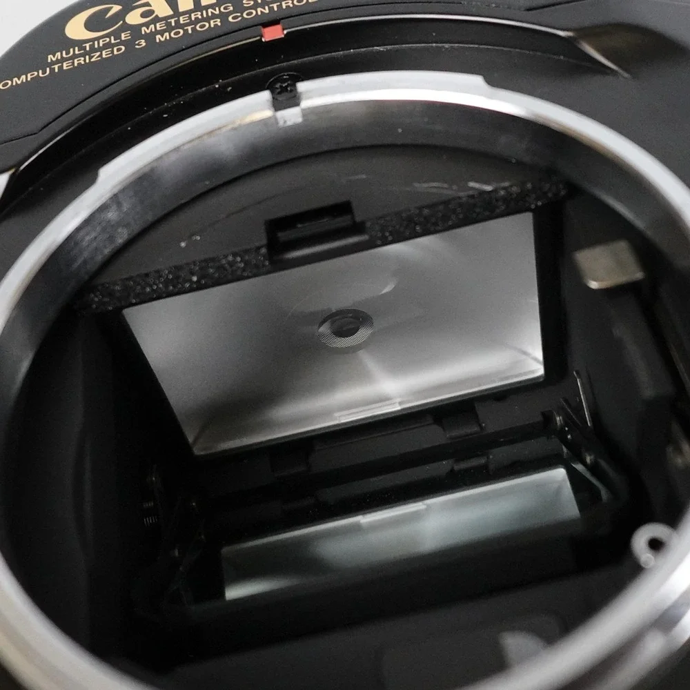 Vintage Canon T90 w/50mm 1.8 FD Lens, Teleconverters and Hoya Polarizer Filter